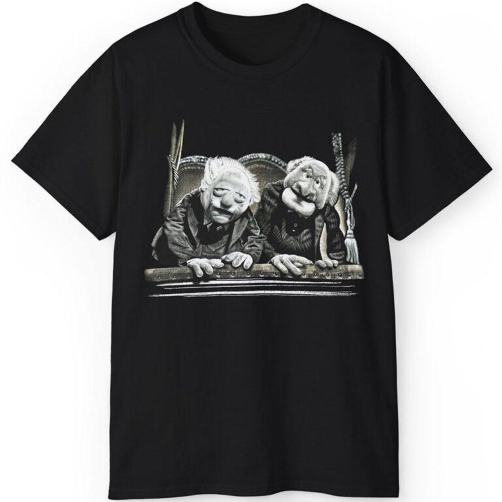 Muppets Statler And Waldorf Shirt Cartoon Graphic Tee Unisex Fan Shirt